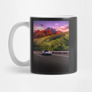 Vintage Porsche Mug